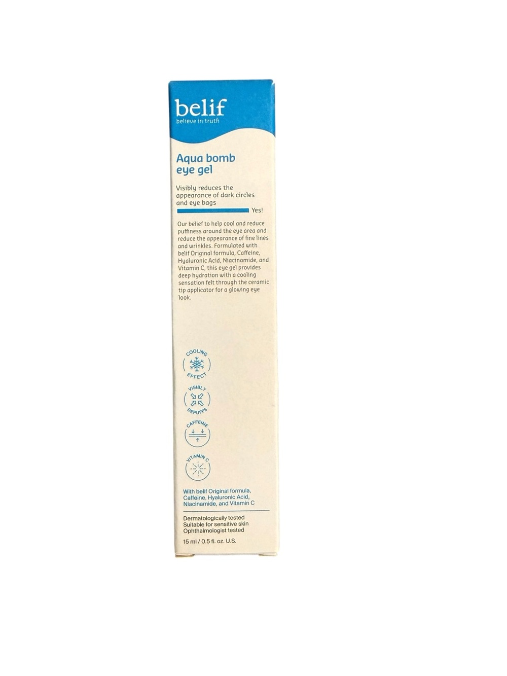 Belif Aqua Bomb Eye Gel 15ml/.5 oz